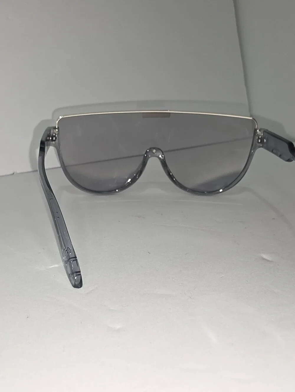 Oversized Shield Sunglasses Bundle Of 2 | Pink & Smoke Gray | Y2K Futuristic